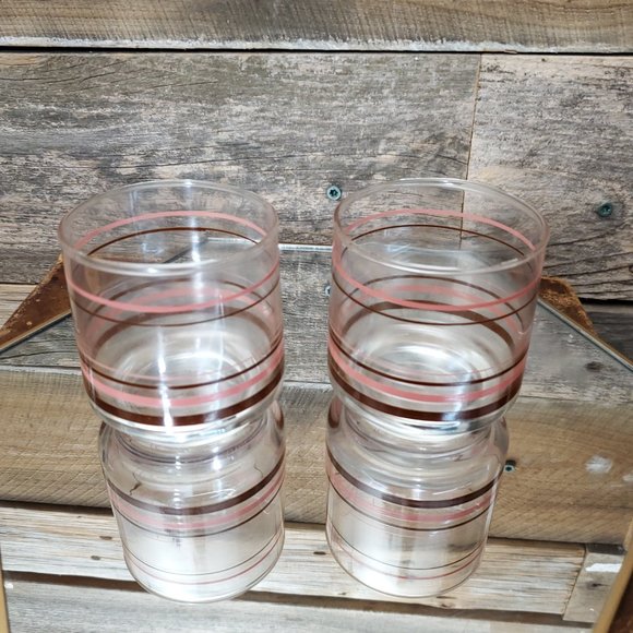 Hanover by Libbey  Old Fashioned Glasses - Set of Two.   Very Rare! - Picture 5 of 10